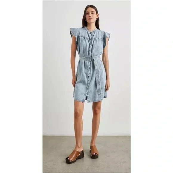 Rails | Dresses | Nwt Rails Letta Denim Dress Faded Indigo Size Medium |  Poshmark